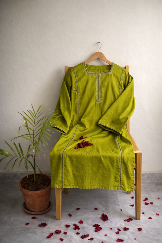 Sabz Bahar-1 Piece Kurti