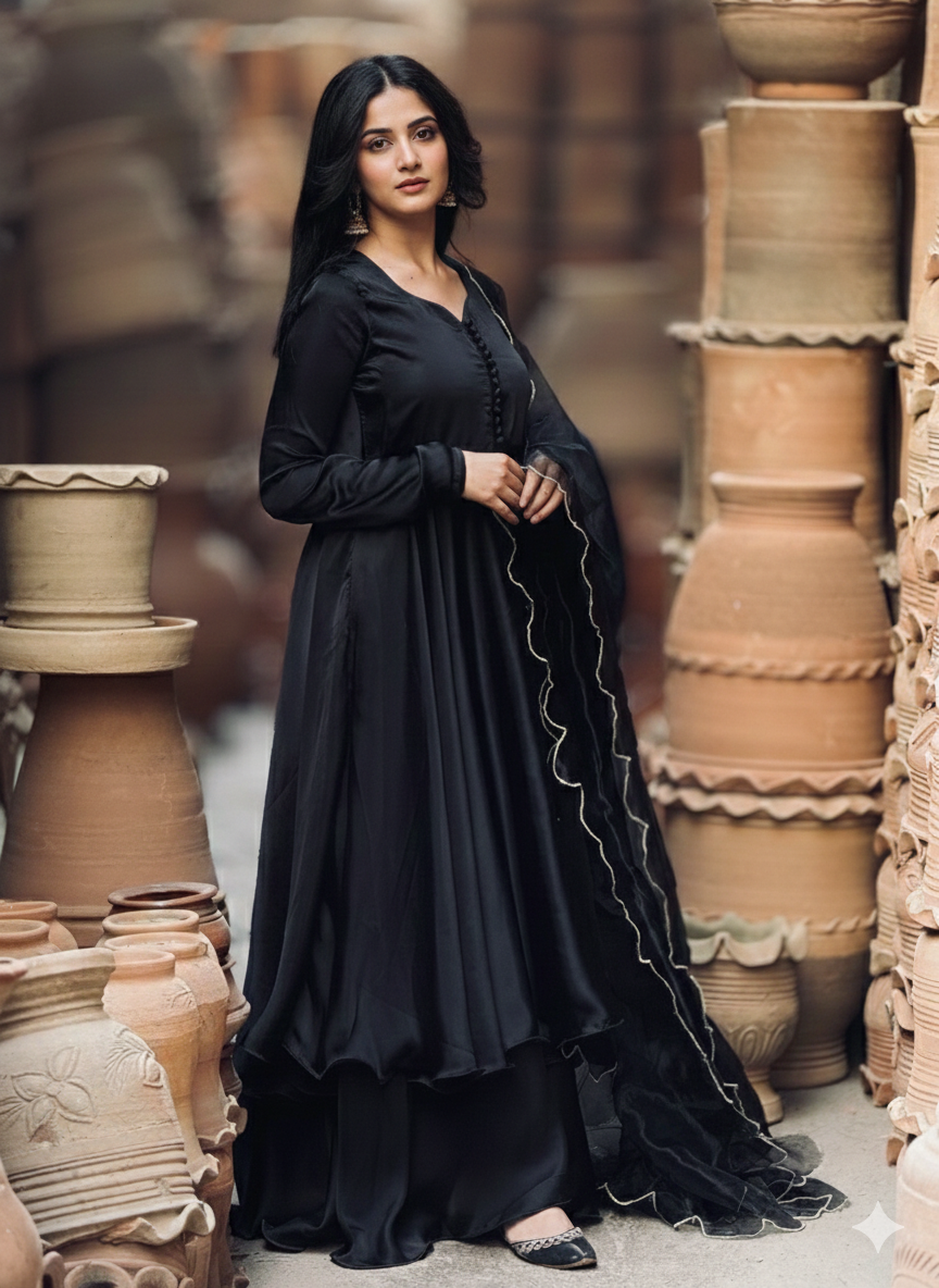 Siyah Elan-3Pc