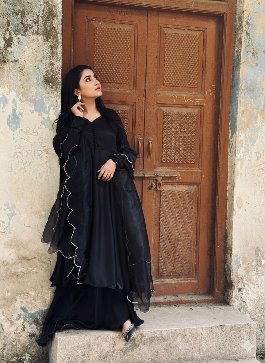 Siyah Elan-3Pc