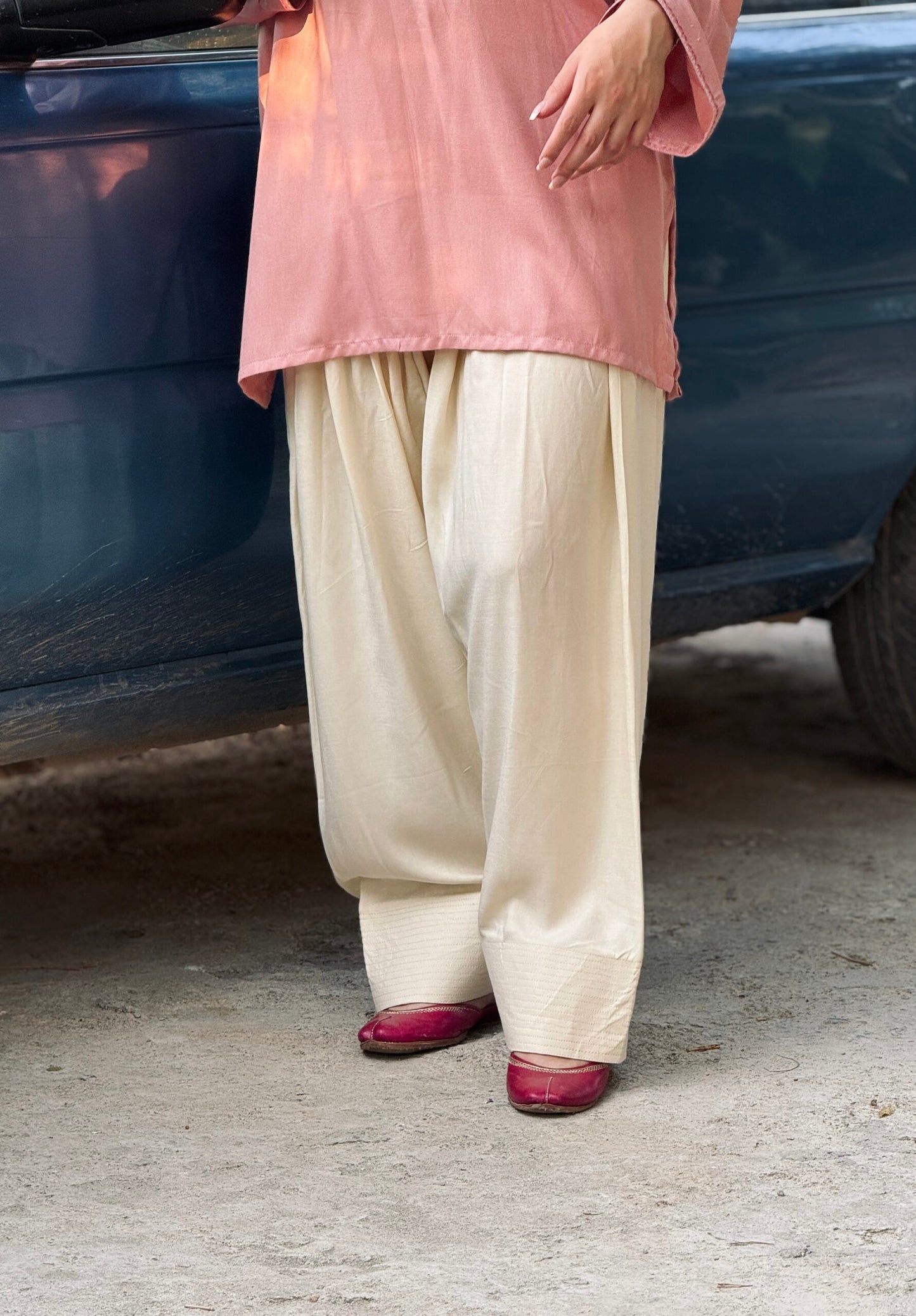 1-Piece Short Kurtis Blush Muse