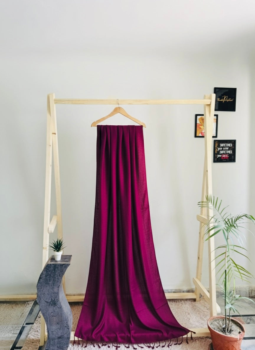 Plain Pashmina Winter Shawl