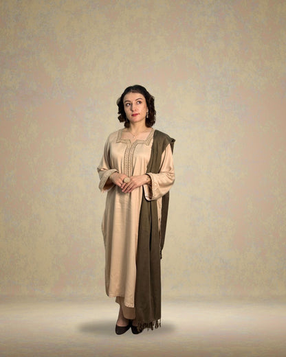 Beige Marina 2-Piece / 3-Piece Ensemble